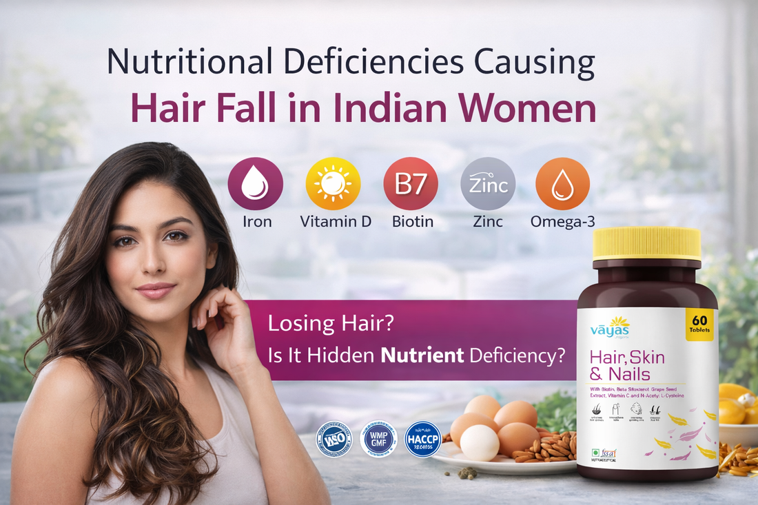 Why Is My Hair Falling Out? The Nutrient Deficiencies Indian Women Most Often Miss