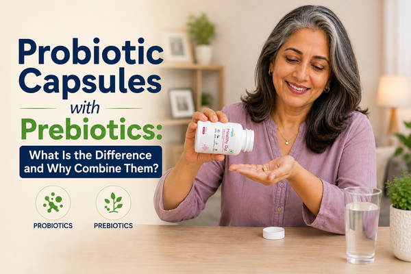 Probiotic Capsules with Prebiotics: What Is the Difference and Why Combine Them?