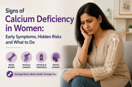 Signs of Calcium Deficiency in Women: Early Symptoms, Hidden Risks and What to Do