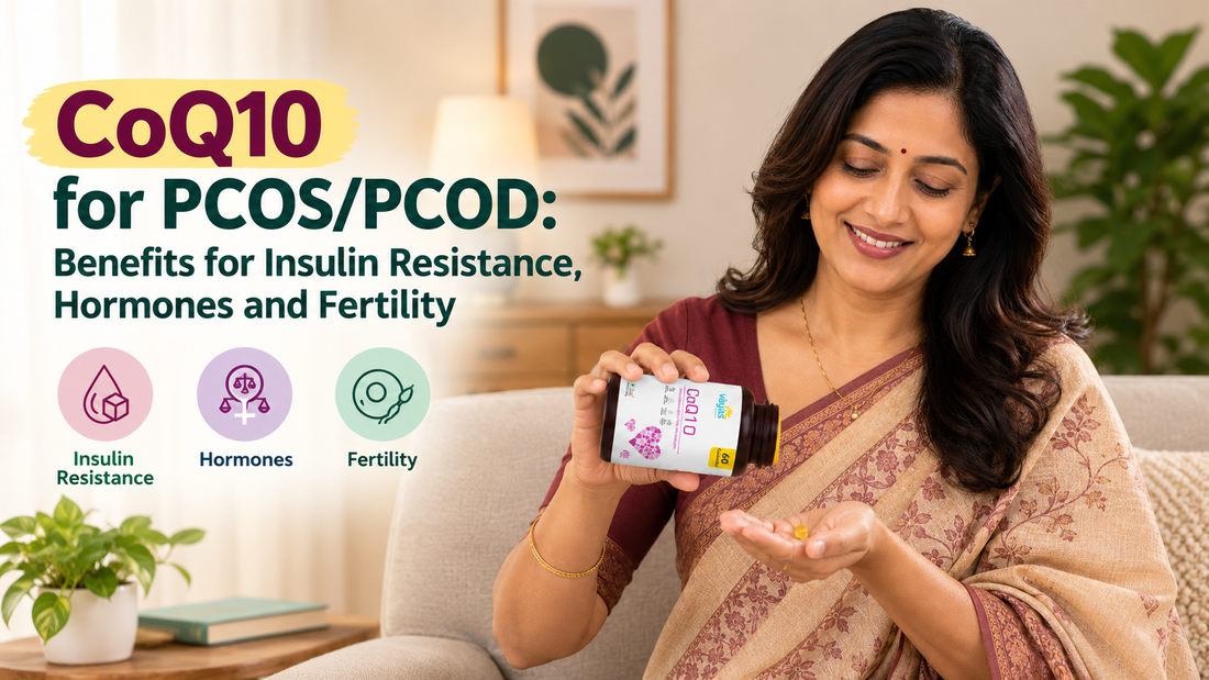 CoQ10 for PCOS/PCOD: Benefits for Insulin Resistance, Hormones and Fertility