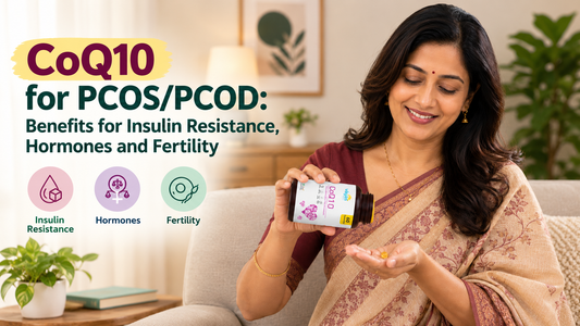 CoQ10 for PCOS/PCOD: Benefits for Insulin Resistance, Hormones and Fertility