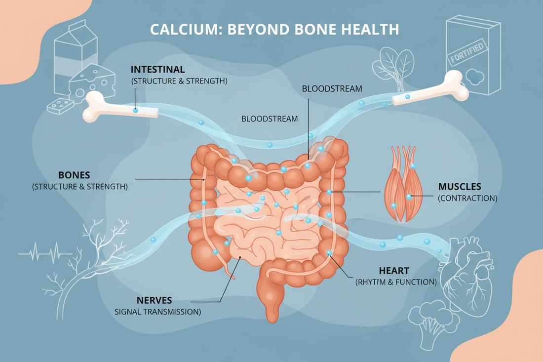 Beyond Bone Health: The Truth About Calcium, Absorption, and Your Body’s Needs