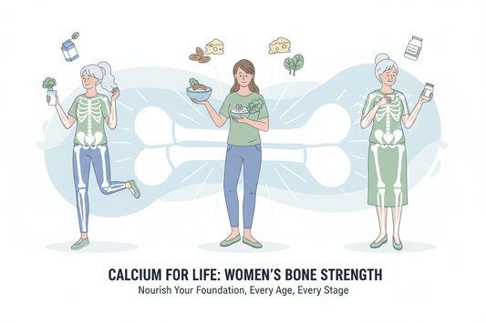 Calcium for Women: A Practical Guide to Strong Bones at Every Life Stage