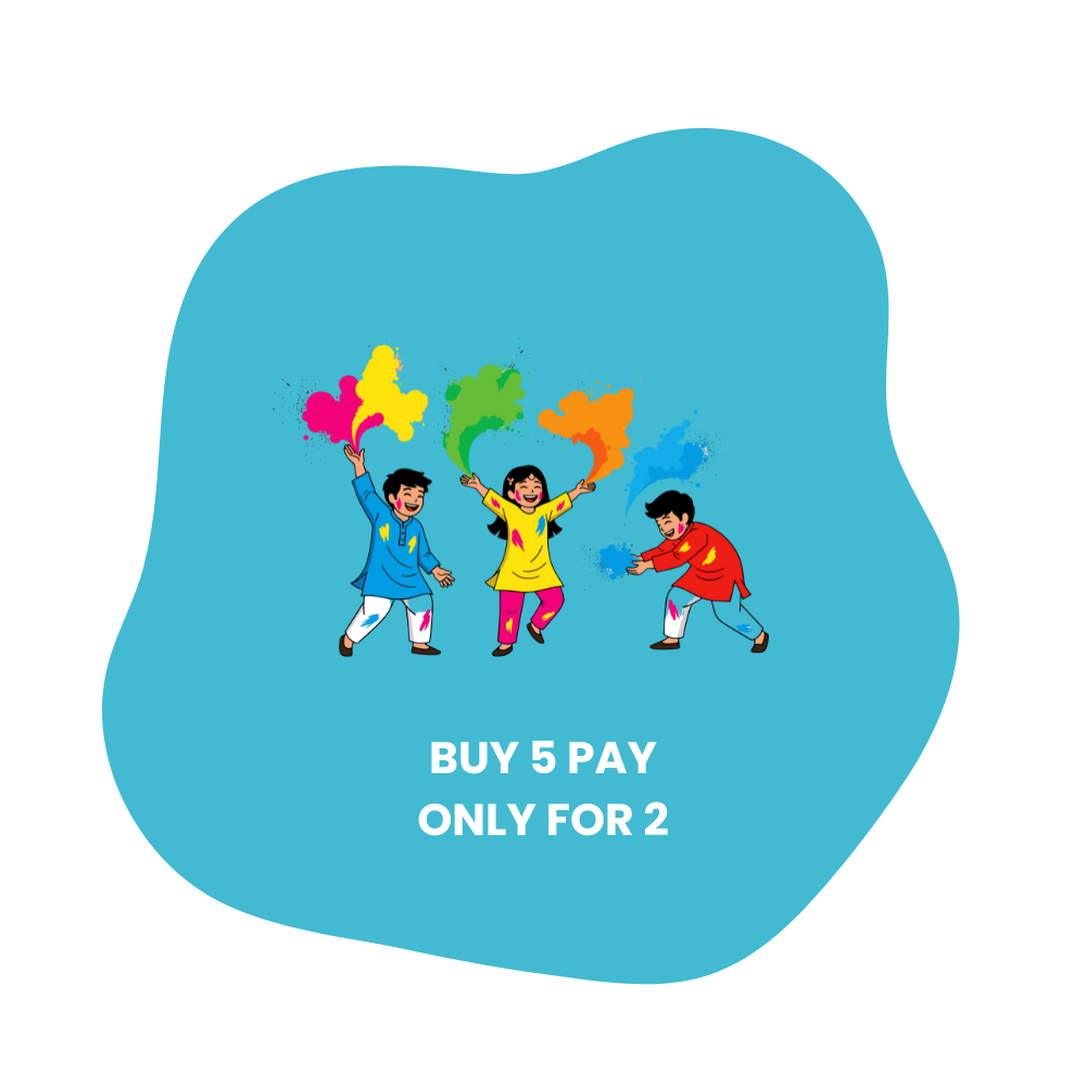 Holi Buy 5 Pay Only for 2