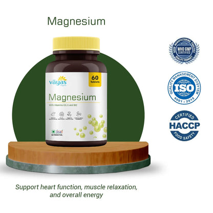 Vāyas Men’s Performance Stack: Daily Multivitamin + Magnesium Combo (Fuel & Recover Kit for Energy, Focus, and Muscle Health)