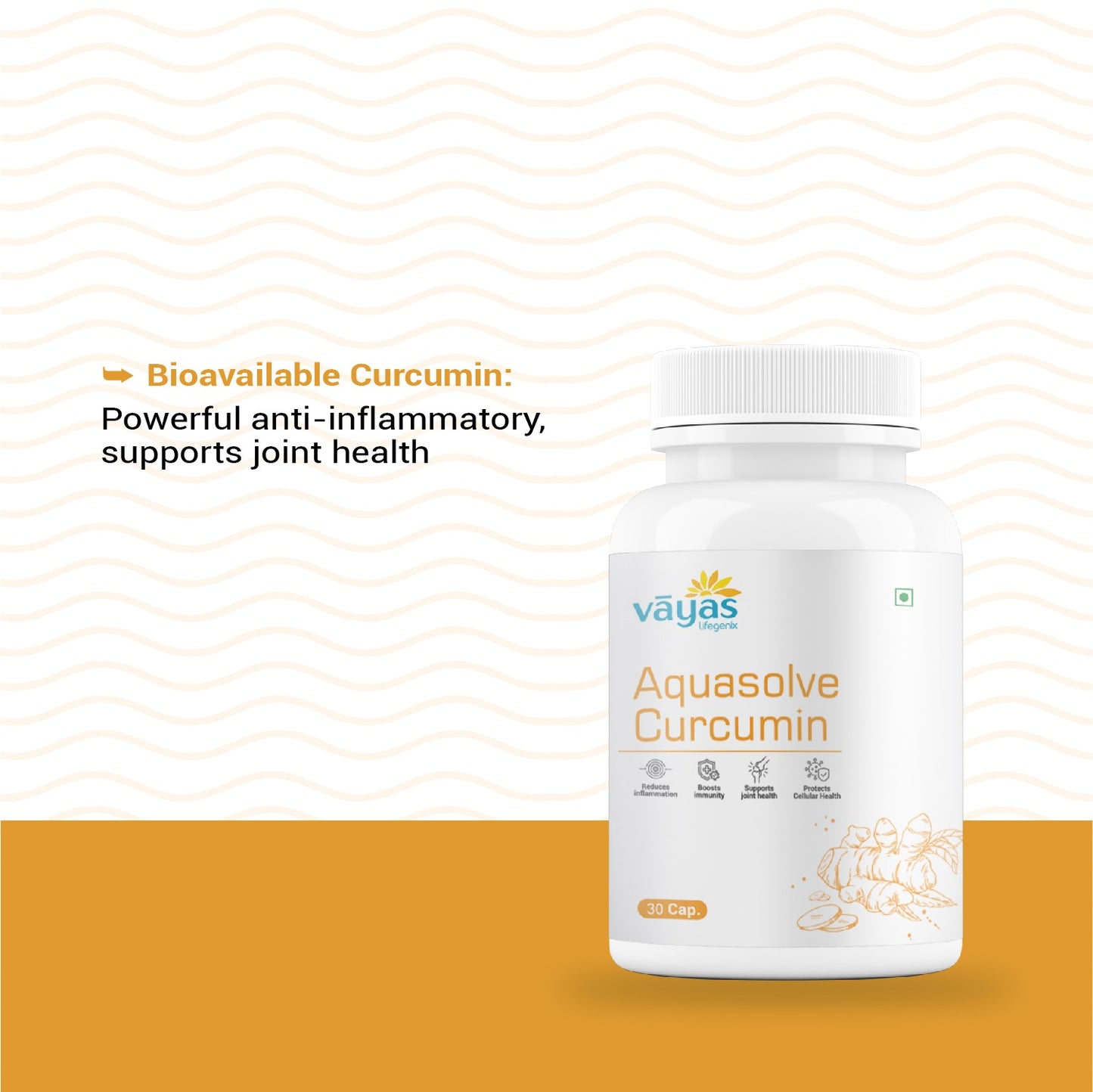 Vāyas Aquasolve Curcumin