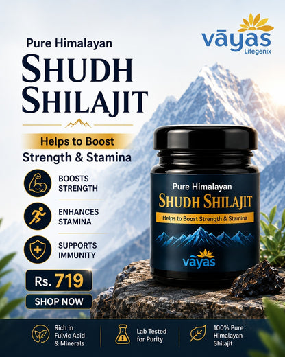 Pure Himalayan Shudh Shilajit Help to Boost strength & Stamina